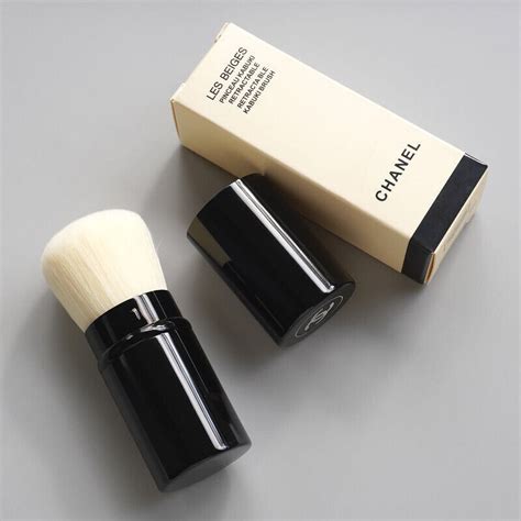 chanel kabuki brush les beiges|chanel retractable blush brush.